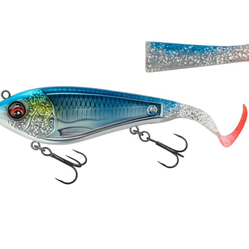 Savage Gear Deviator Tail 16,5CM 48G SS Blue Chrome