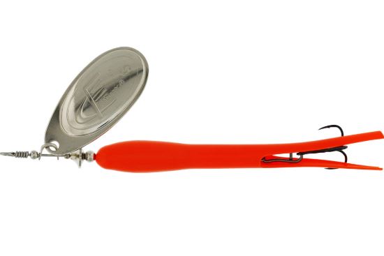 Westin FC Spinner Upstream #5 20G Flouro Orange Silver Blade