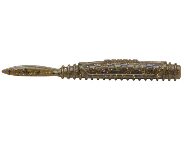 Rapala Crushcity Salted Nedroll 8,1CM 7stk Green Pumpkin Goby