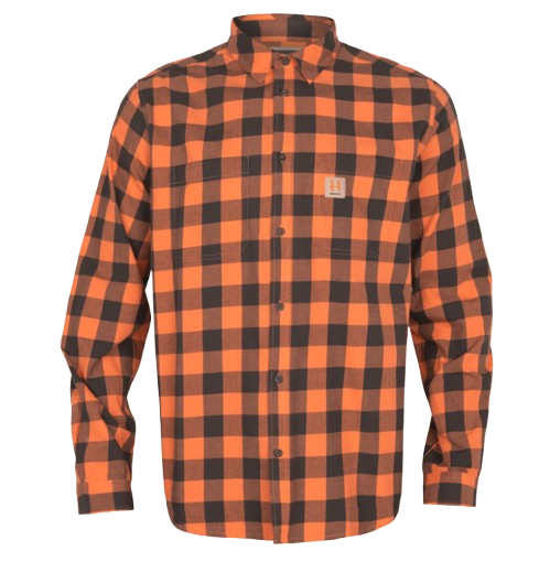 Harkila Scandinavian L/S Shirt Mandarin check