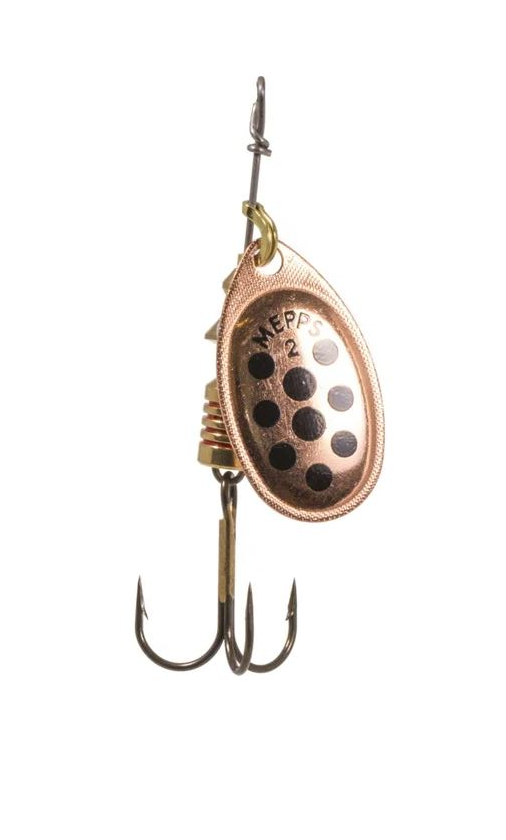 Mepps Aglia Str 2 Gold Black Dots 4,5G