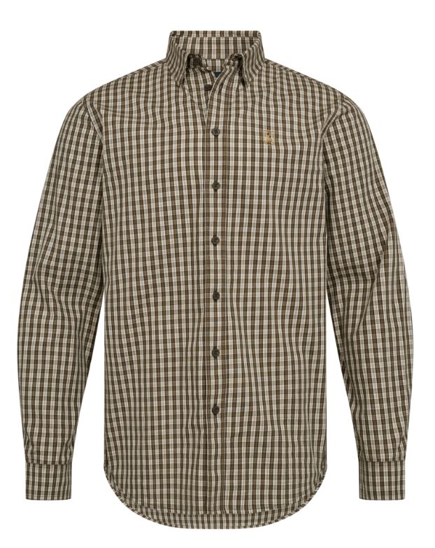 Deerhunter Baldwin Shirt Brown Check