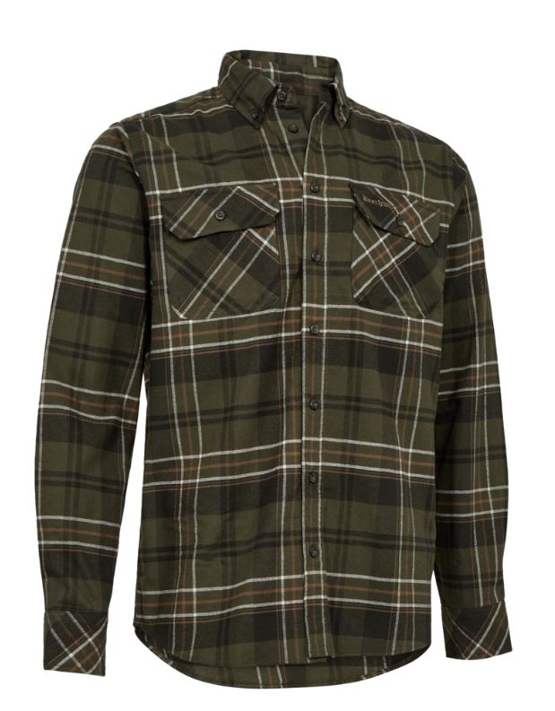 Deerhunter Caleb Shirt Green Check