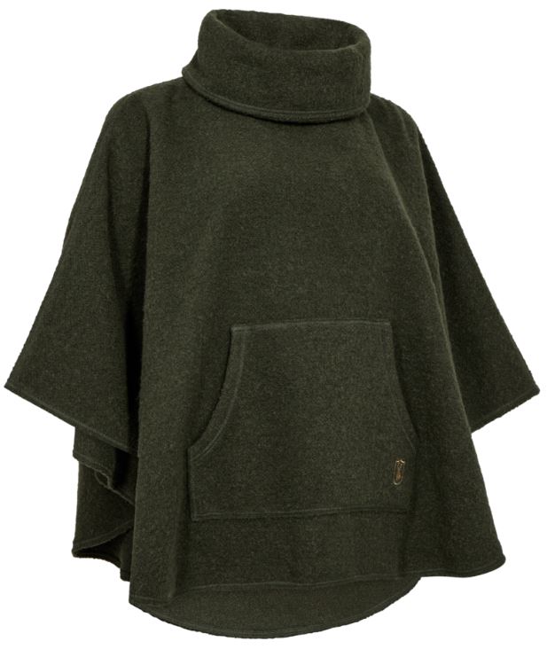 Deerhunter Lady Wilder Poncho Loden Wood