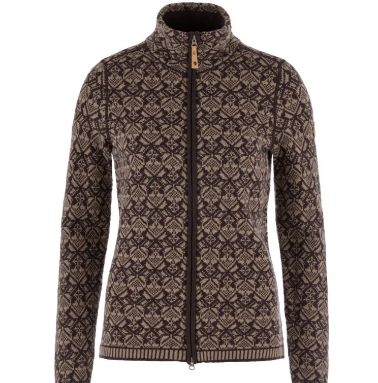 Fjällräven Snow Cardigan Women - Suede Brown