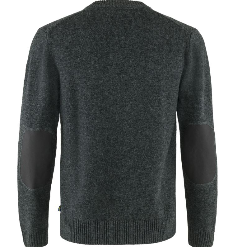 Fjällräven Övik Round-Neck Sweater Dark Grey