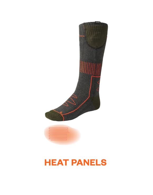 Seeland Celsius Heat Sokker Pine Green Melange