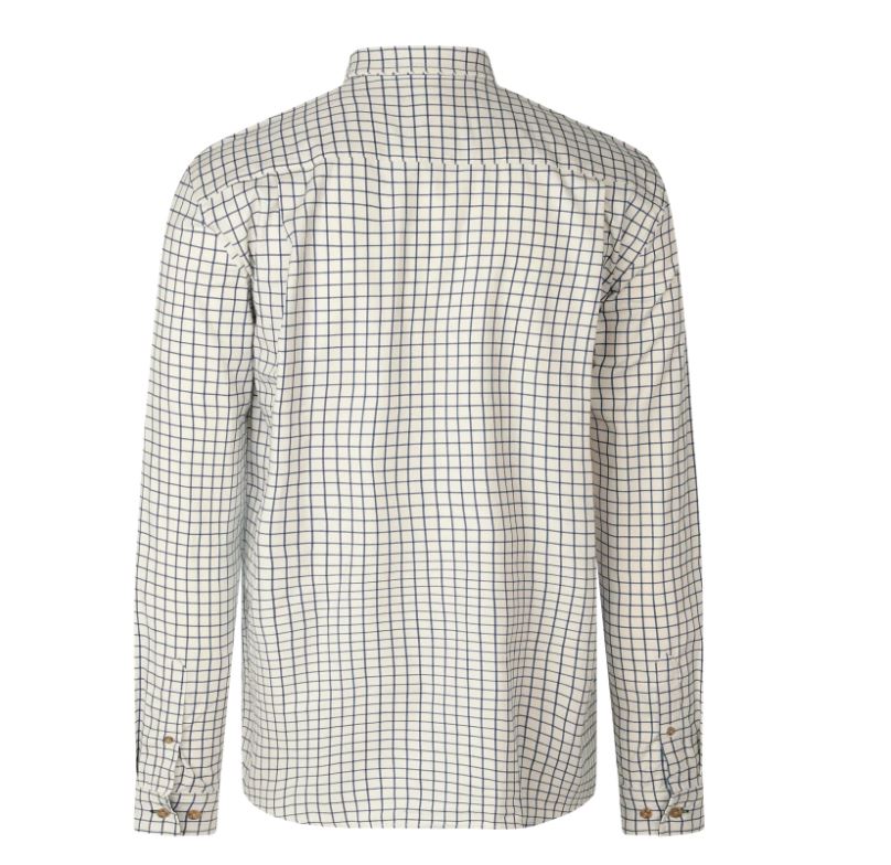 Seeland Oxford Shooting Shirt - Dark Sapphire Check