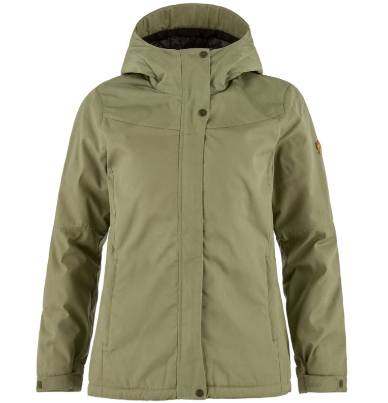 Fjaalraven Stina Padded Jakke Women Green